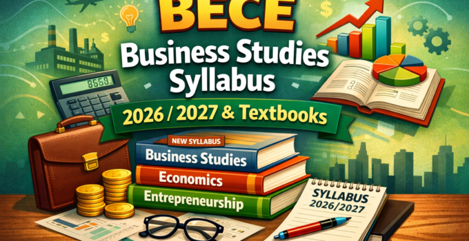 BECE Edo Syllabus 2026/2027 & Textbooks