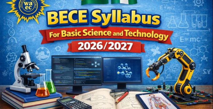 JAMB Syllabus 2026/2027 For All Subjects