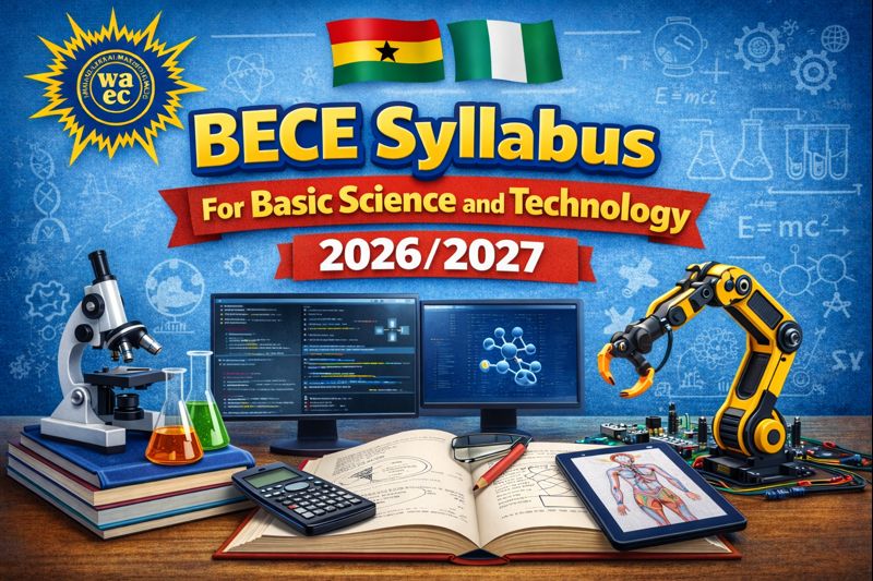 Rcst Basic Science BECE Syllabus For Basic Science and Technology 2026/2027 - Syllabus2026