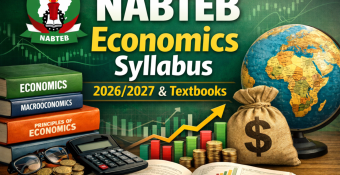 NABTEB Mathematics Syllabus 2026/2027 & Textbooks