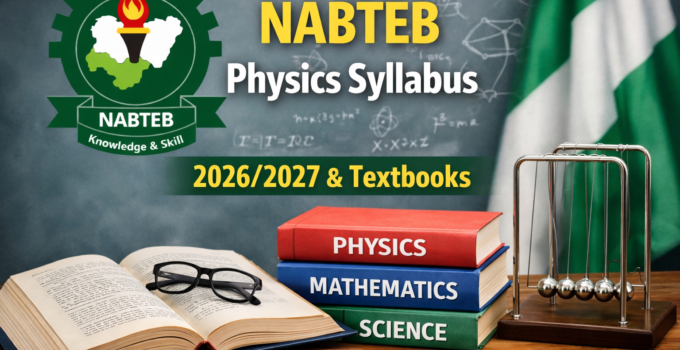 JUPEB Christian Religious Studies (CRS) Syllabus 2026/2027 & Textbooks