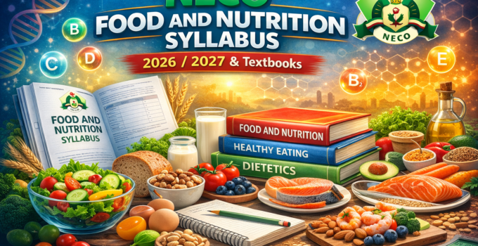 NECO Economics Syllabus 2026/2027 & Textbooks
