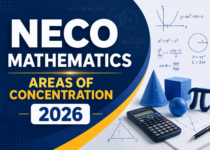 NECO Mathematics Areas of Concentration 2026